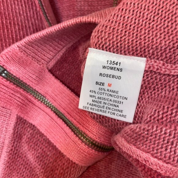 Woolrich Womens Rosebud Pink Zip-Up Vest M - Picture 5 of 7